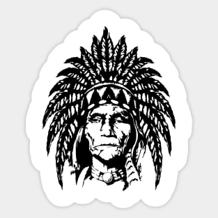 Native American Sticker